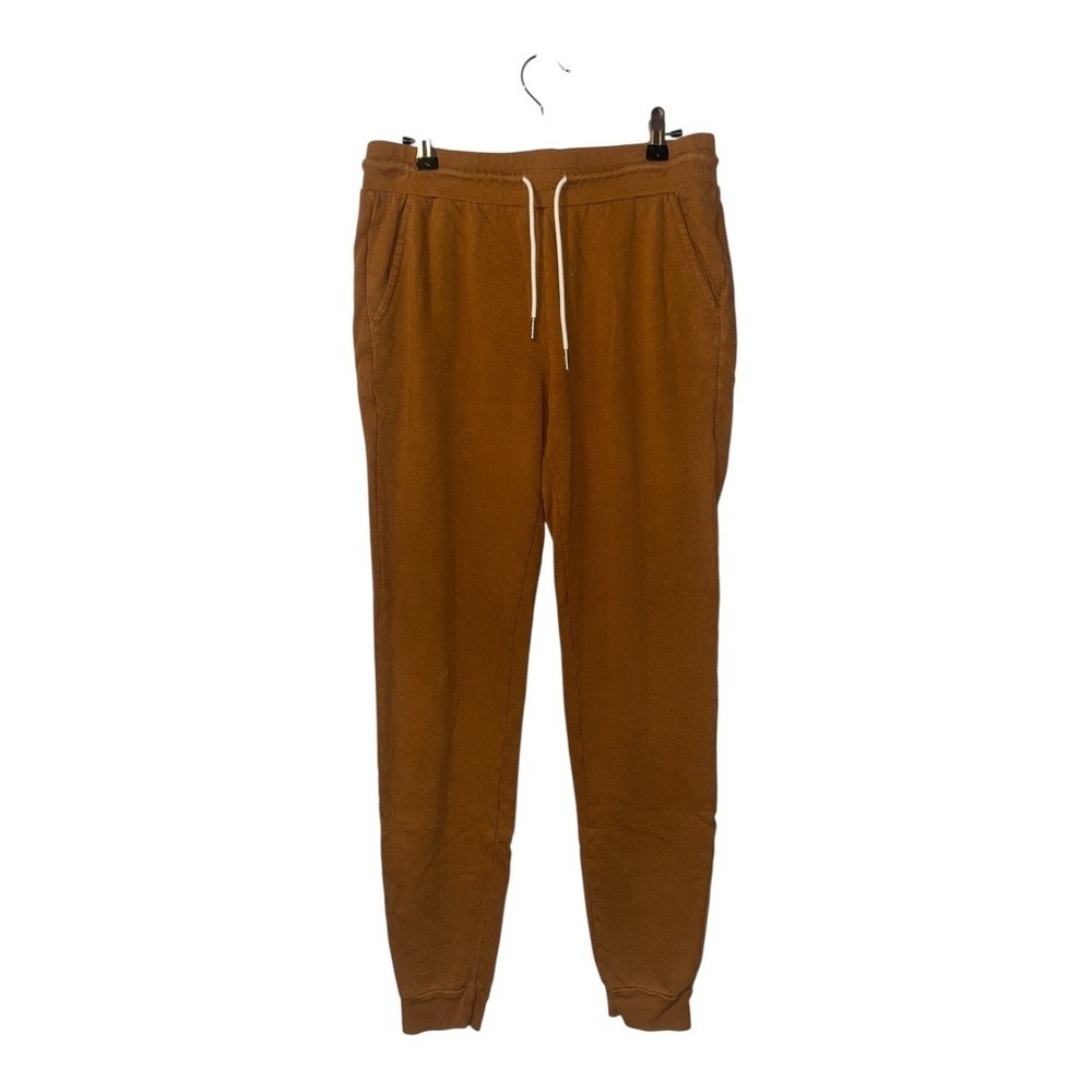 MATE theβ Label Rust Fleece Jogger Sweatpants, Small